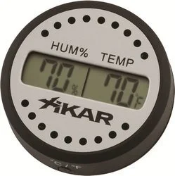 Xikar digital hygrometer round foto 100