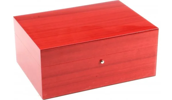 Humidor Gentili Vermelho para 10 charutos