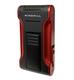 Kantana by Windmill Isqueiro Jet Flame preto/vermelho