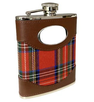 Frasco de bolso Finley Tartan 180 ml