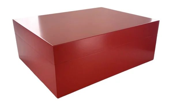 Humidor Jemar Coleção Arco-Íris Vermelho