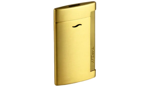 Isqueiro S.T. Dupont Slim 7 Full Golden Brushed 027711