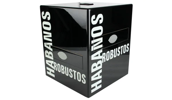 Humidor de Habanos Robustos preto